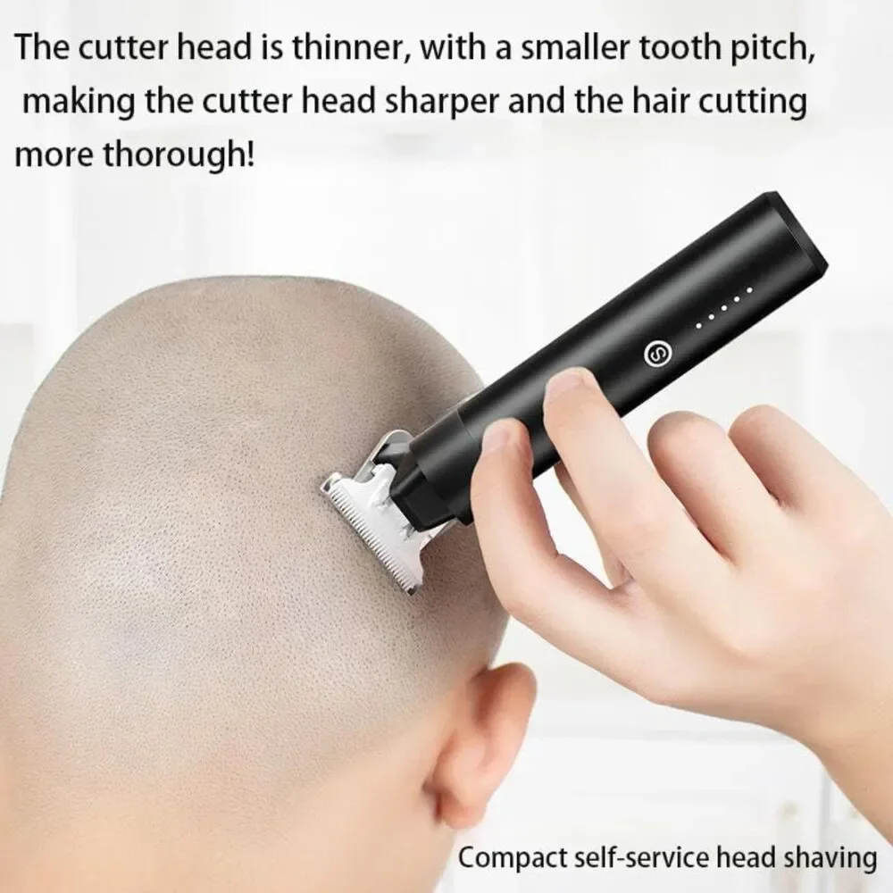 4-in-1 Metal Beard Trimmer IPX7 Waterproof USB-C Cordless V53